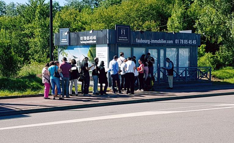 Lancement réussi du programme immobilier à Montigny-le-Bretonneux (78)