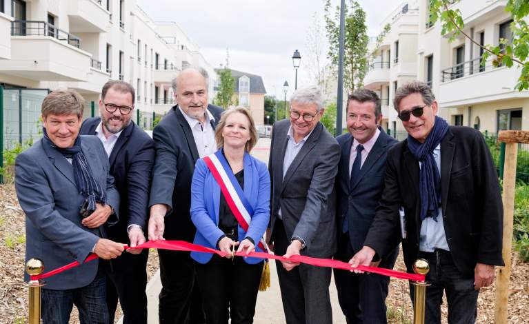 FAUBOURG IMMOBILIER inaugure "Villa Joséphine" à Poissy (78)