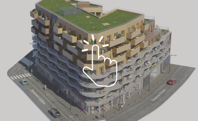 Visite interactive PATIO GALLIENI - Neuilly-Plaisance