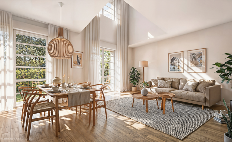 Perspective - Chessy - Vue intérieure G04